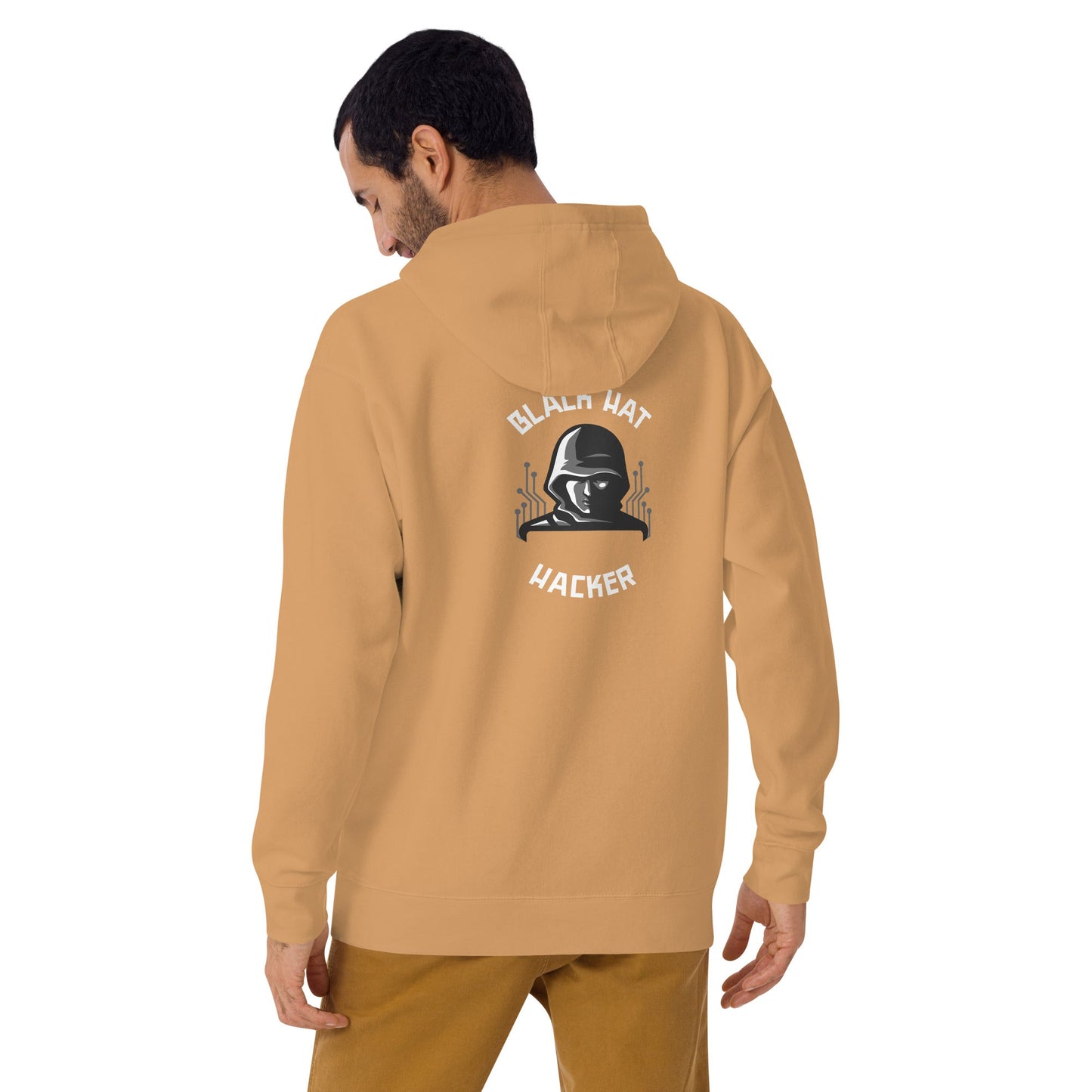 Black Hat Hacker - Unisex Hoodie (embroidered) by DarkByteGear