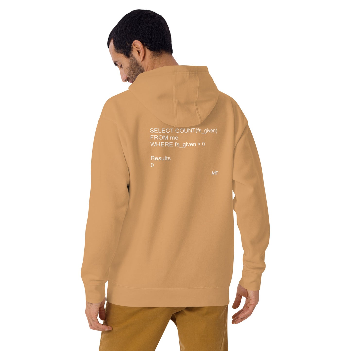 FS given - Unisex Hoodie (back print) by DarkByteGear