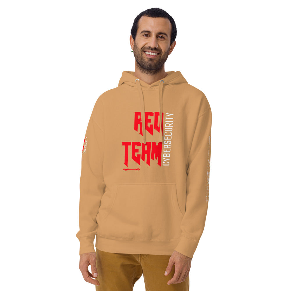 Cyber Security Red Team V9 - Unisex Hoodie by DarkByteGear