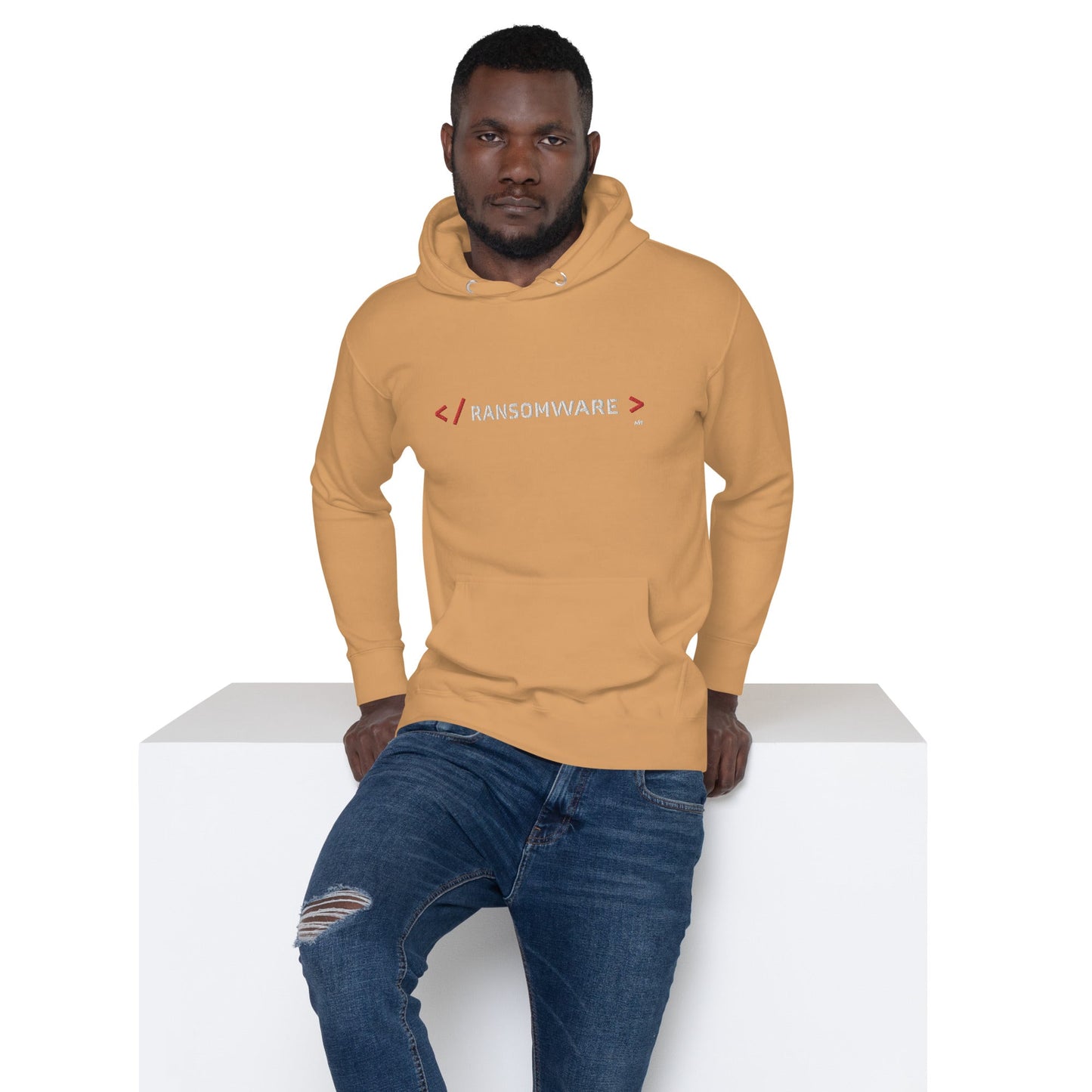 Ransomware - Unisex Hoodie Embroidery by DarkByteGear