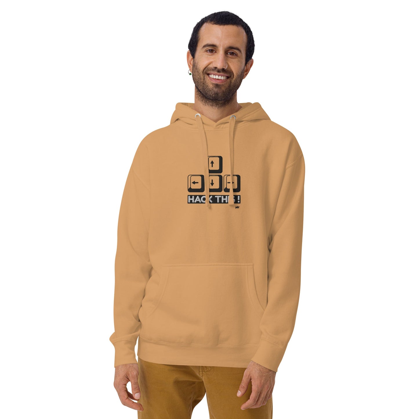 Hack this - Unisex Hoodie (embroidered) by DarkByteGear