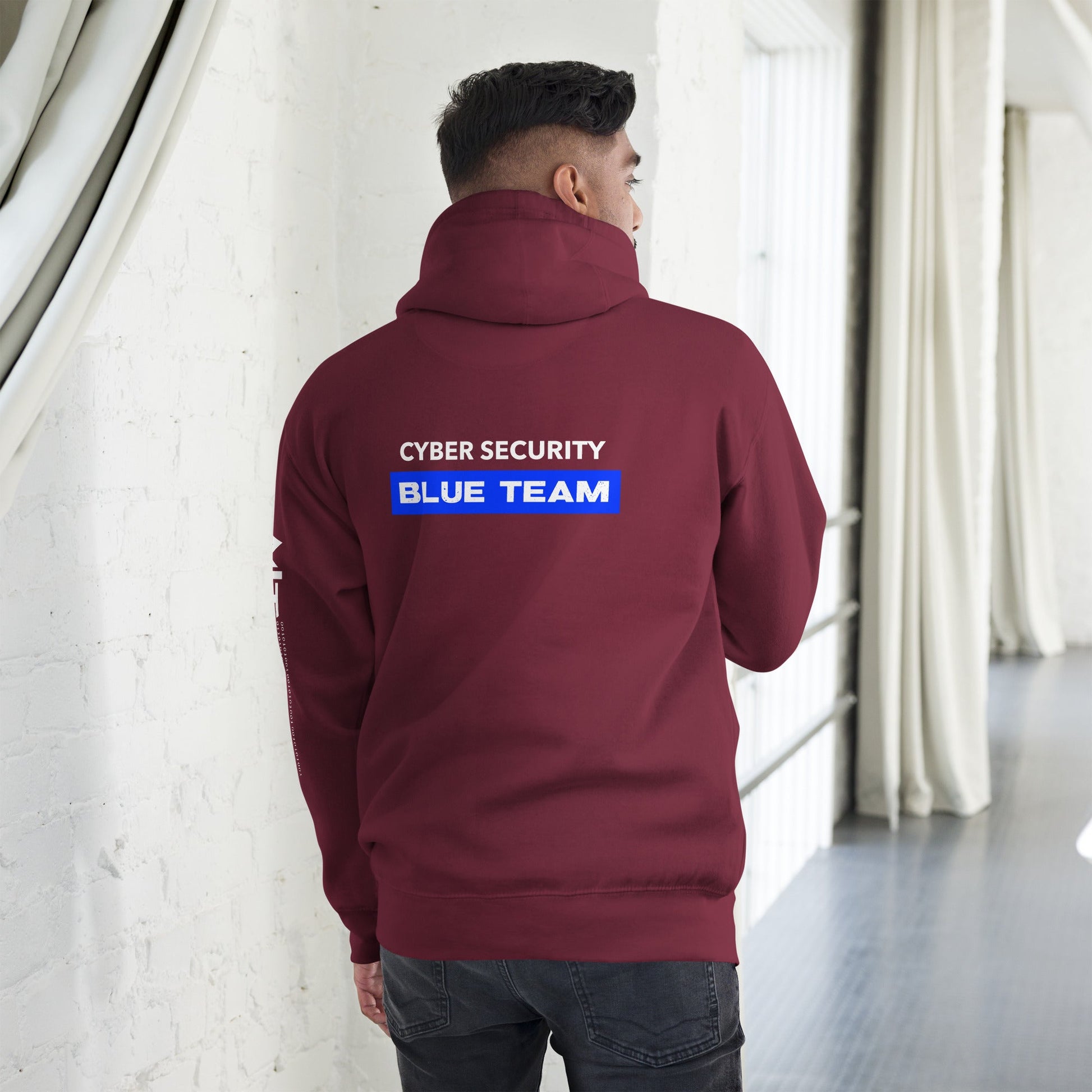 Cyber Security Blue Team V9 - Unisex Hoodie by DarkByteGear