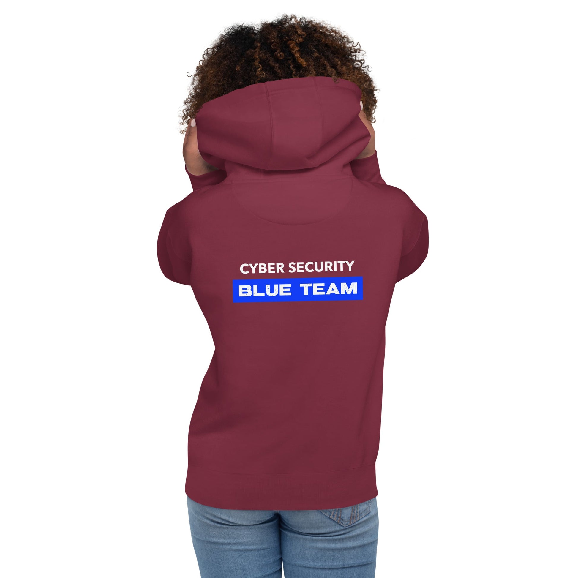 Cyber Security Blue Team V9 - Unisex Hoodie by DarkByteGear