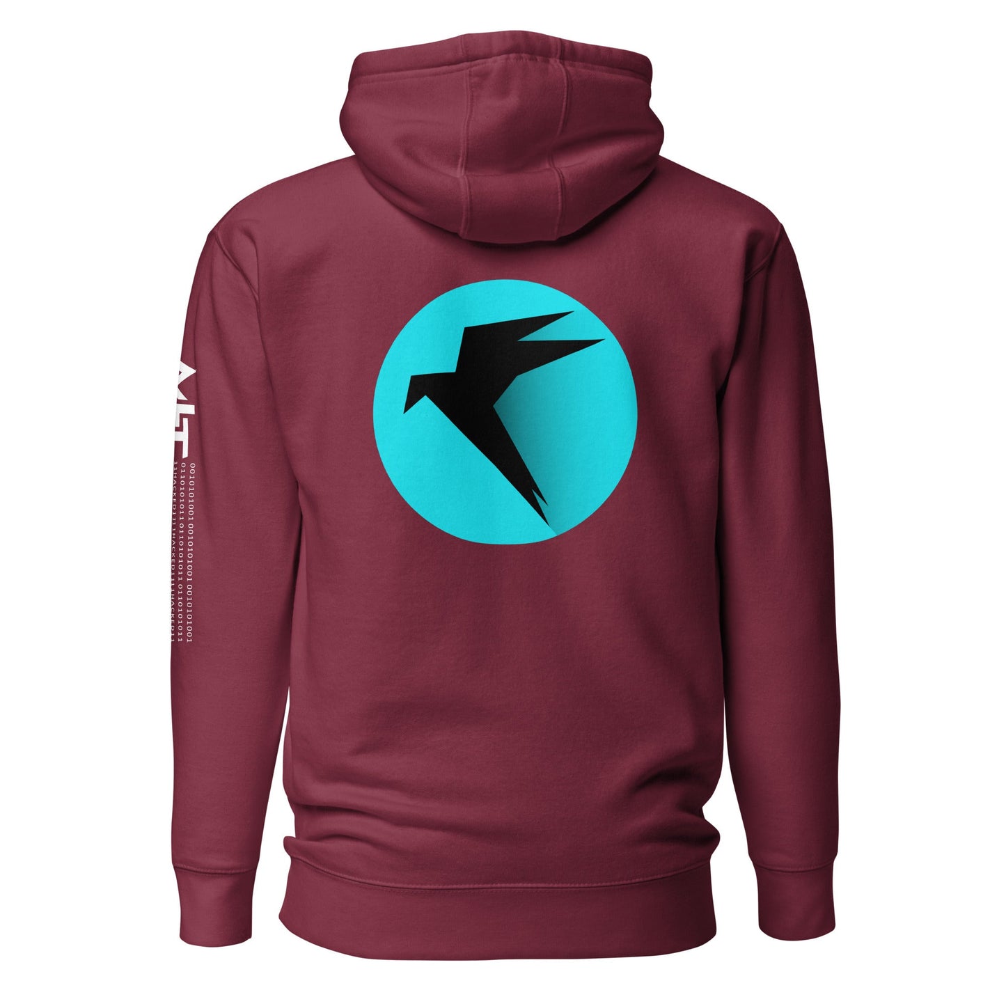 Parrot OS - The operating system for Hackers - Unisex Hoodie (back print) by DarkByteGear