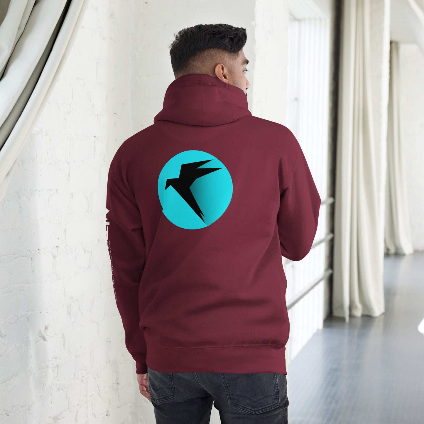 Parrot OS - The operating system for Hackers - Unisex Hoodie (back print) by DarkByteGear