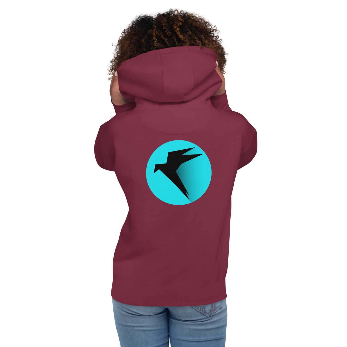 Parrot OS - The operating system for Hackers - Unisex Hoodie (back print) by DarkByteGear