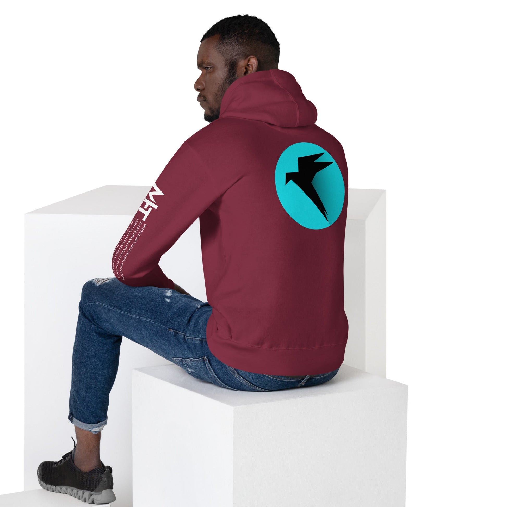 Parrot OS - The operating system for Hackers - Unisex Hoodie (back print) by DarkByteGear