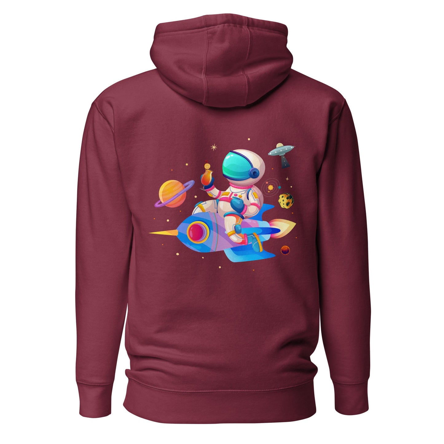 Explore - Unisex Hoodie ( Back Print ) by DarkByteGear