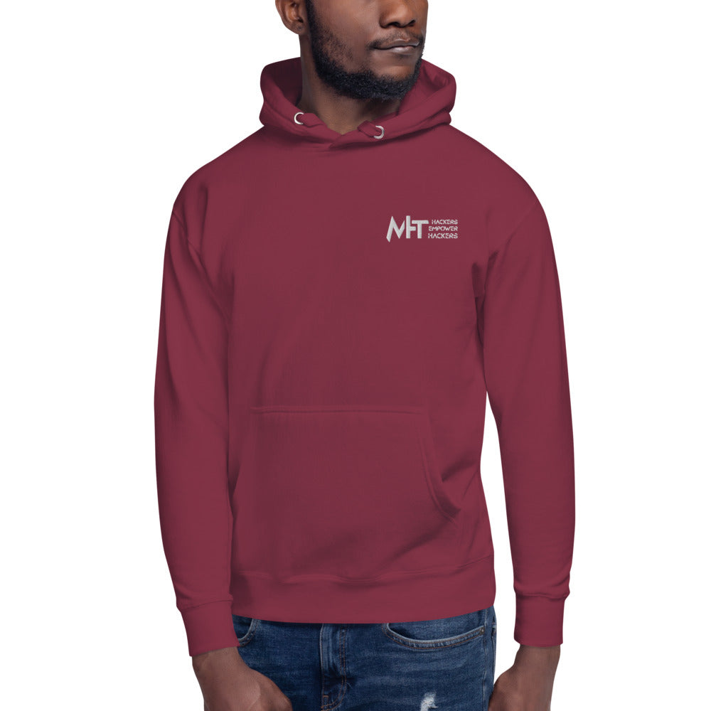 MHT - Unisex Hoodie (embroidery) by DarkByteGear