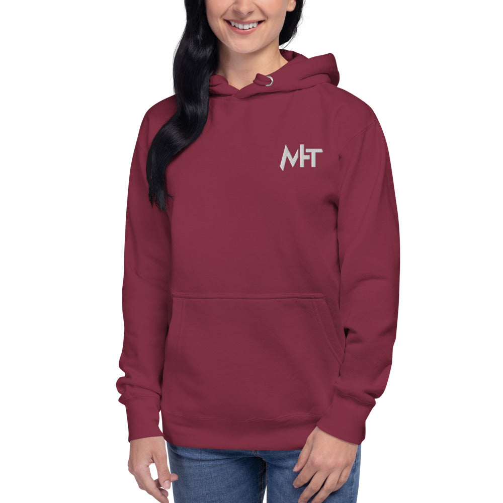 MyHackerTech - Unisex Hoodie (embroidery) by DarkByteGear