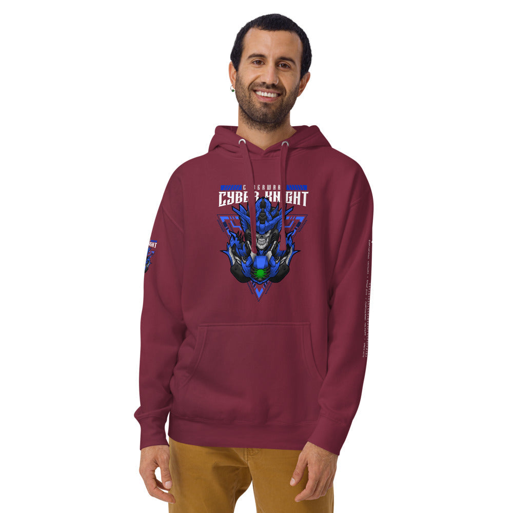 Cyberware Cyber knight - Unisex Hoodie by DarkByteGear