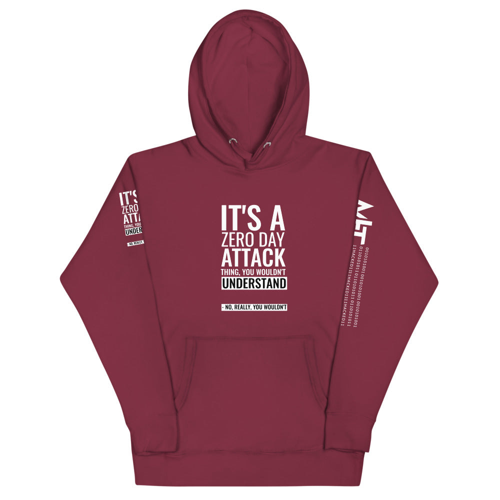 Its a 0 day attack - Unisex Hoodie by DarkByteGear
