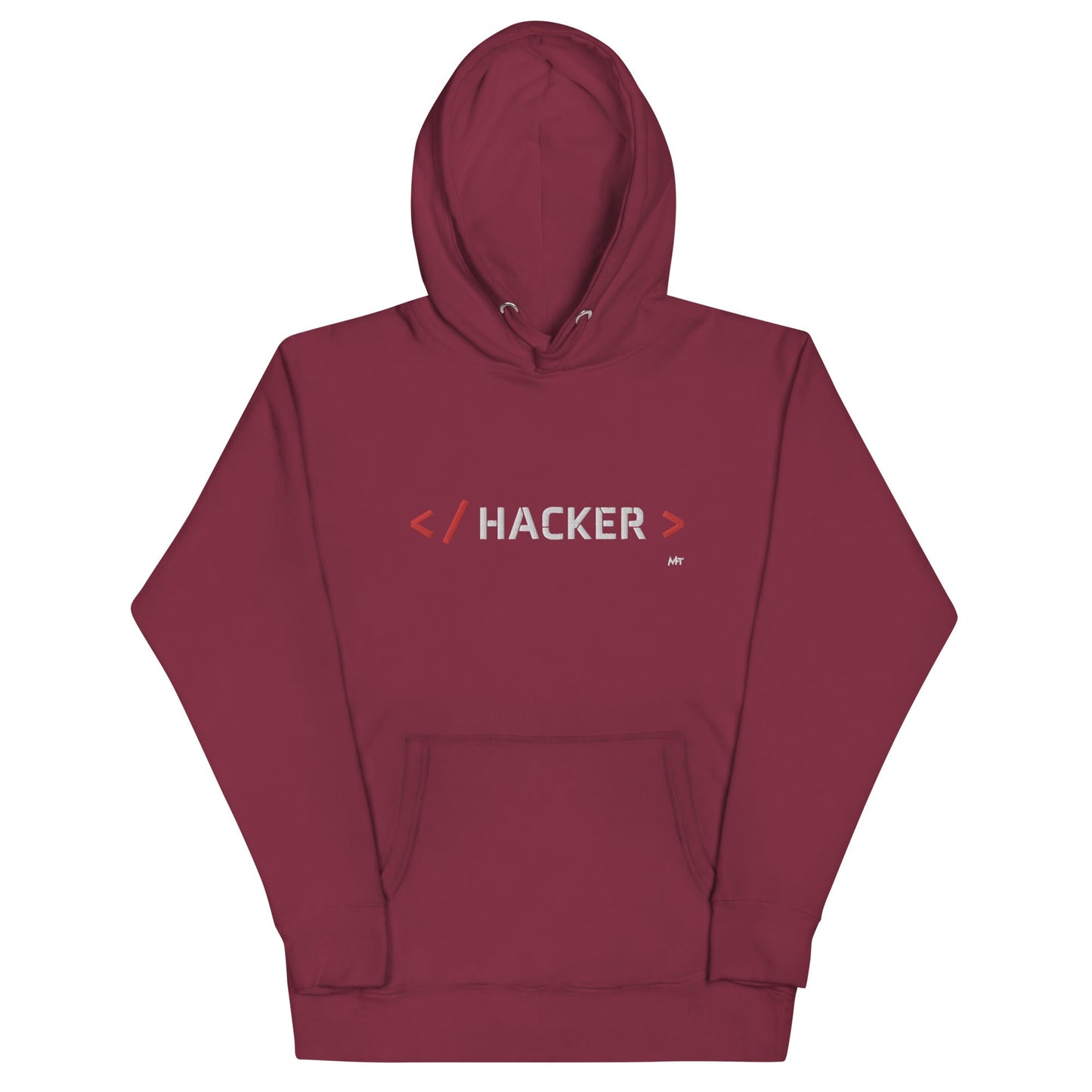 Hacker - Unisex Hoodie (embroidered) by DarkByteGear