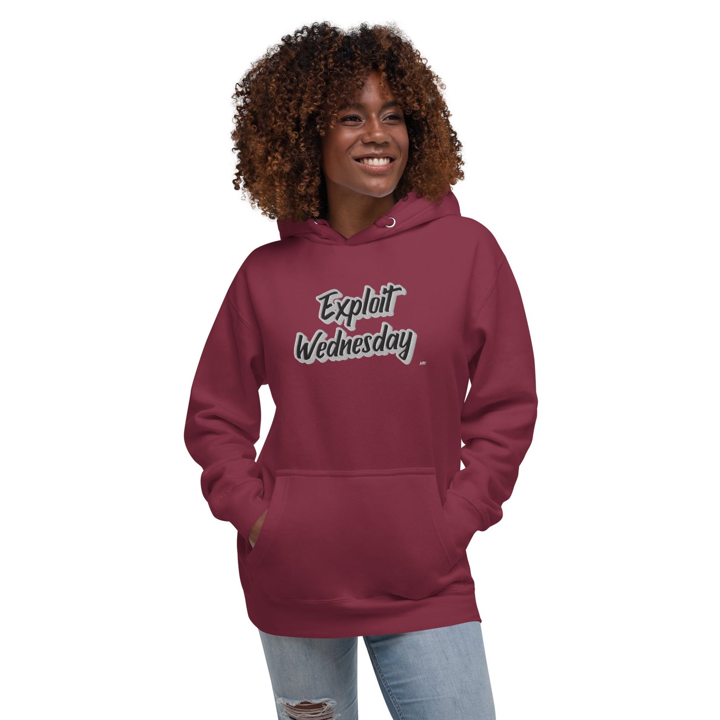 Exploit Wednesday - Unisex Hoodie (embroidered) by DarkByteGear