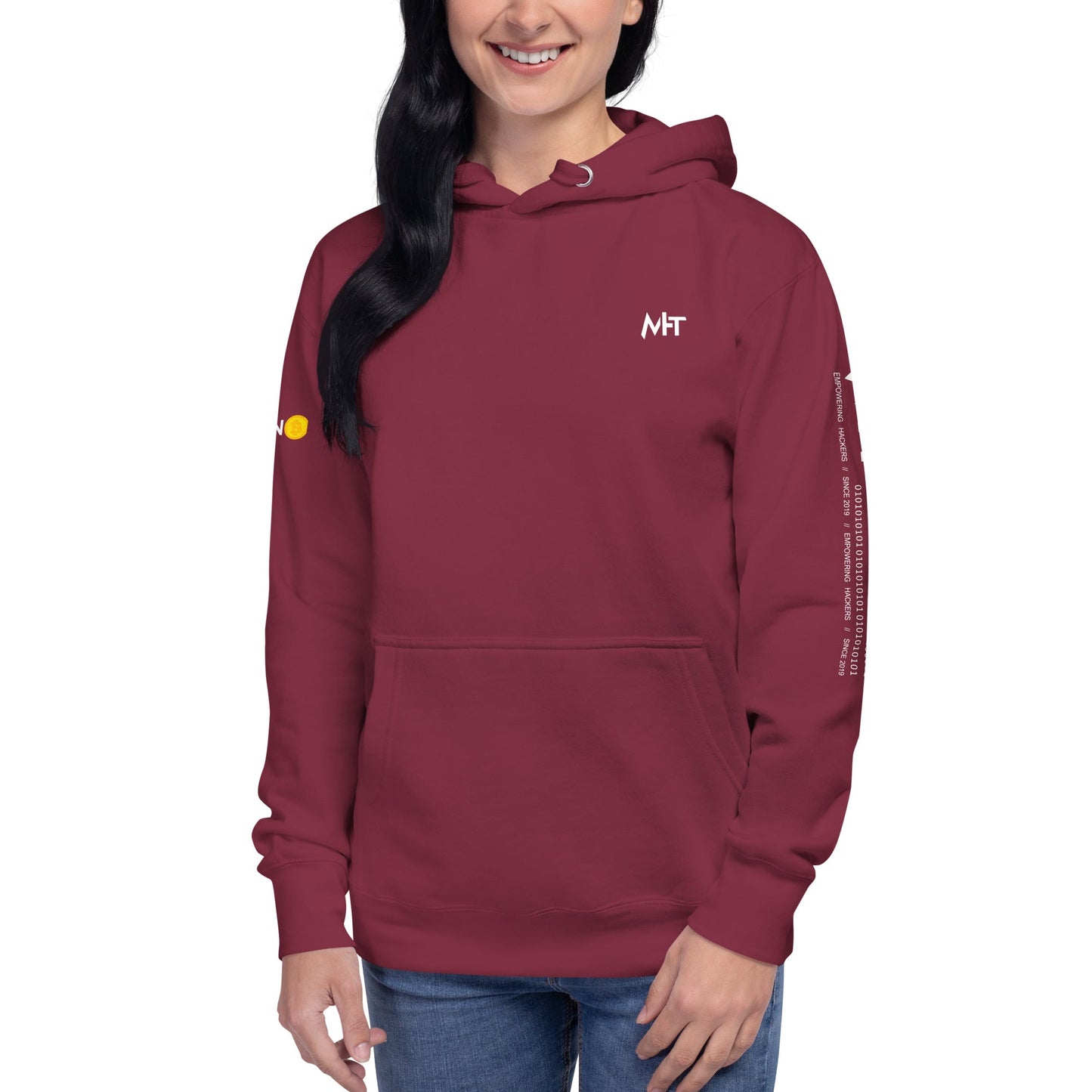 Plan B - Unisex Hoodie (Back Print) by DarkByteGear