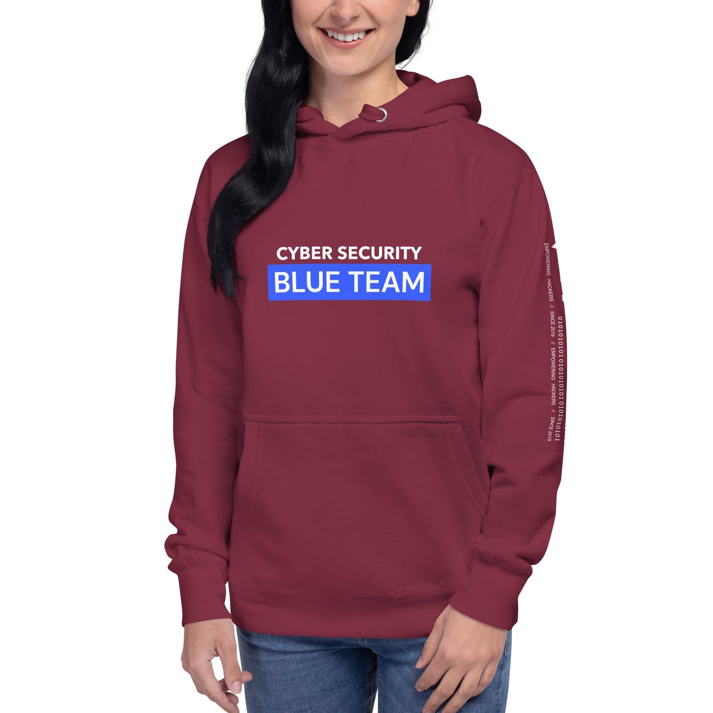 Cyber Security Blue Team V7 - Unisex Hoodie by DarkByteGear