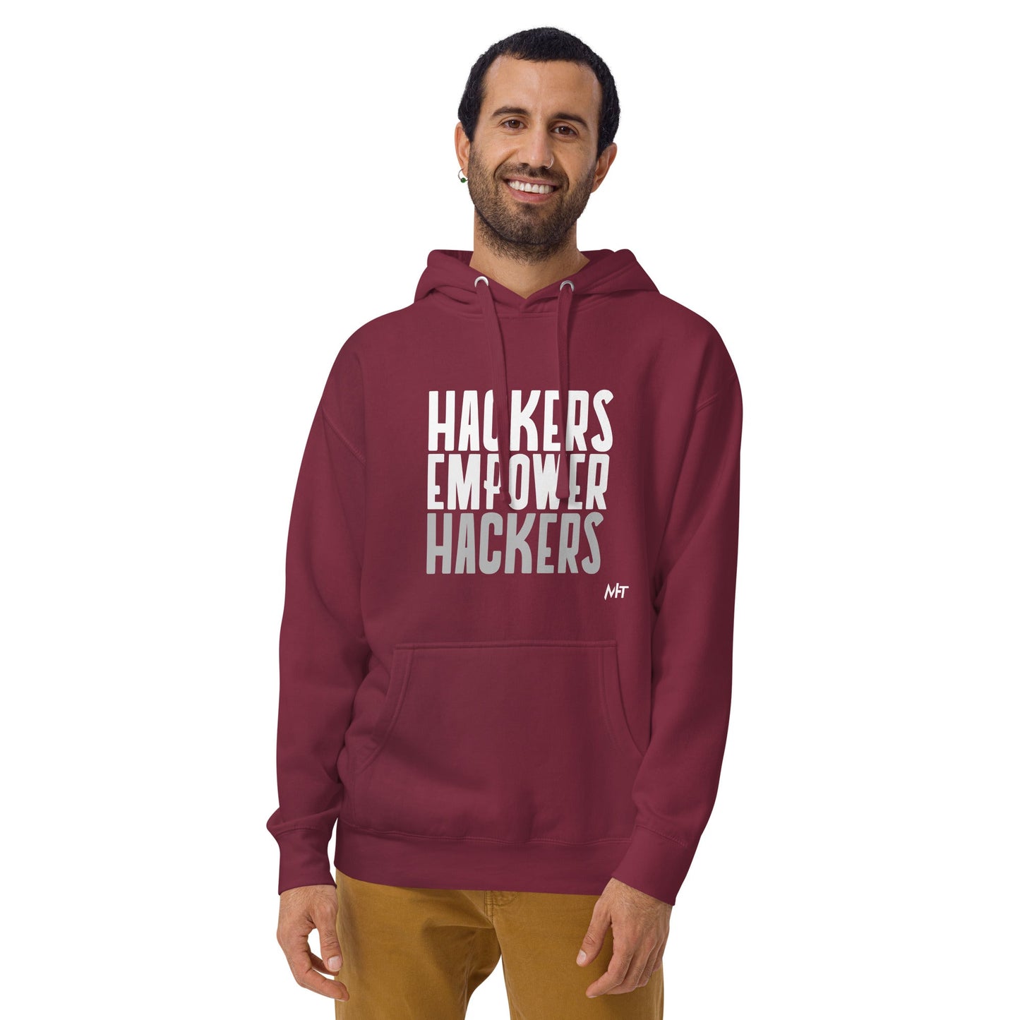 Hackers Empower Hackers - Unisex Hoodie by DarkByteGear