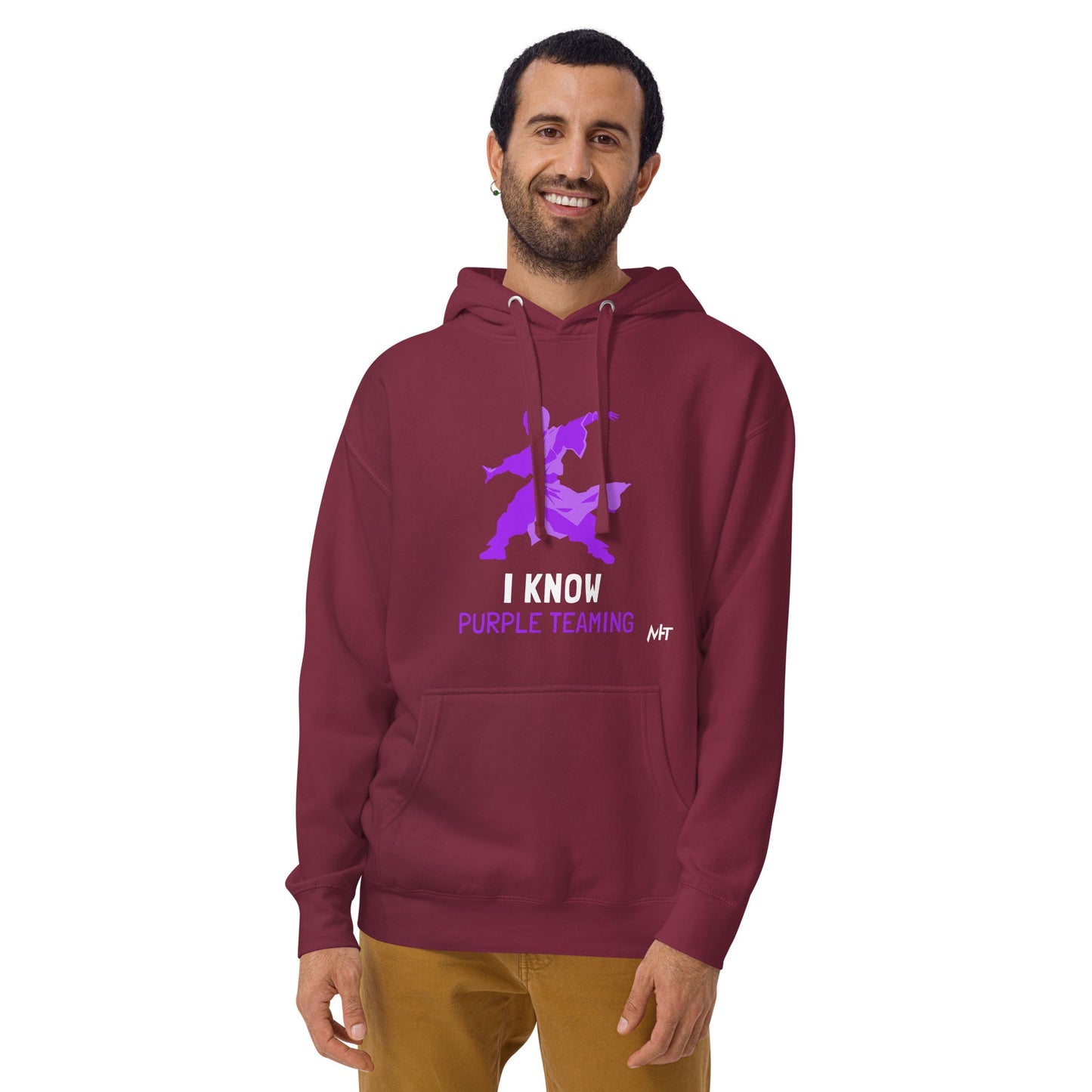 I Know Purple Teaming - Unisex Hoodie by DarkByteGear