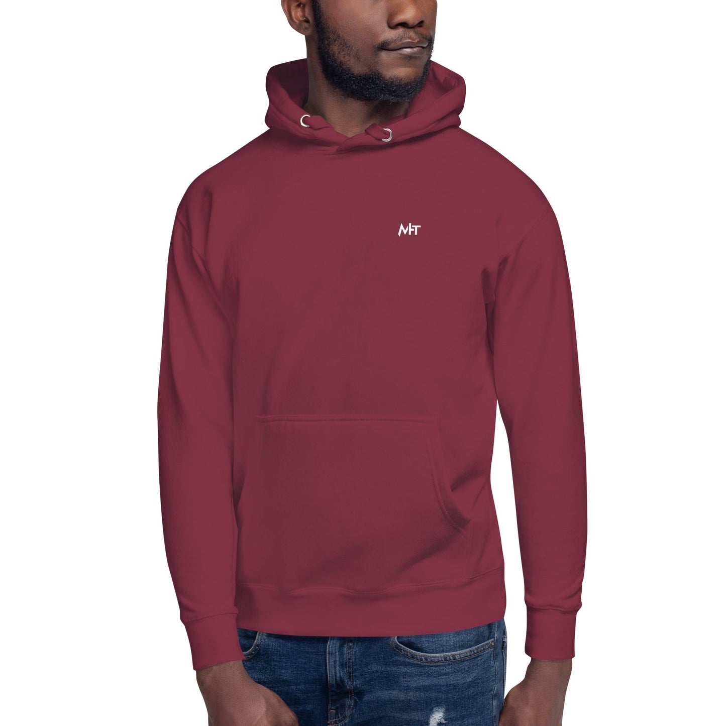 Hacking the apocalypse - Unisex Hoodie ( Back Print ) by DarkByteGear