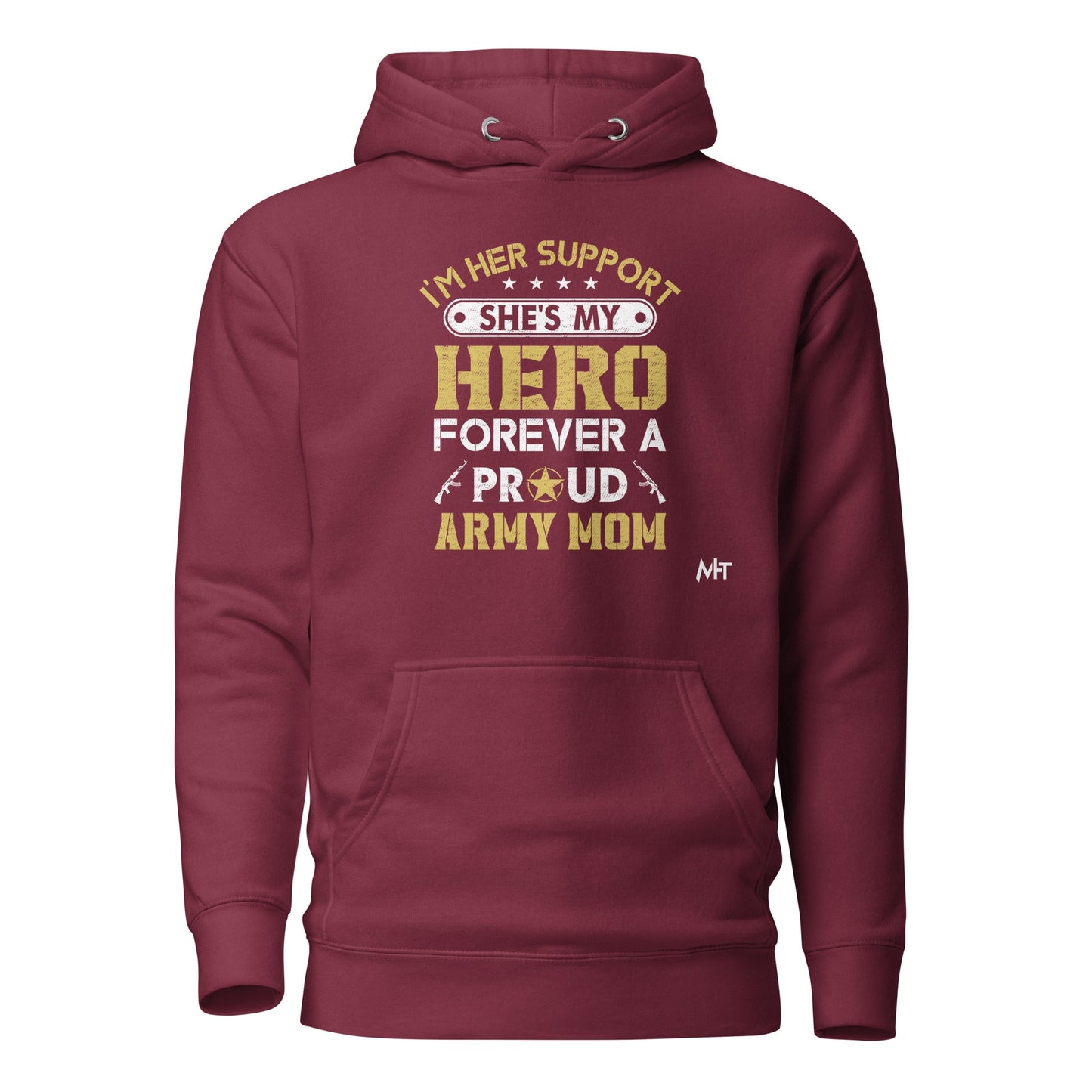 I'm her support - Unisex Hoodie by DarkByteGear