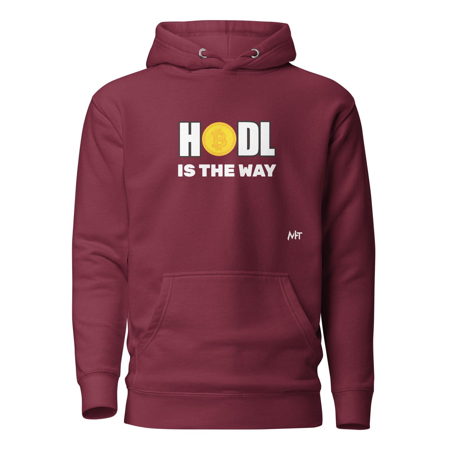 Hodl is the way - Unisex Hoodie by DarkByteGear