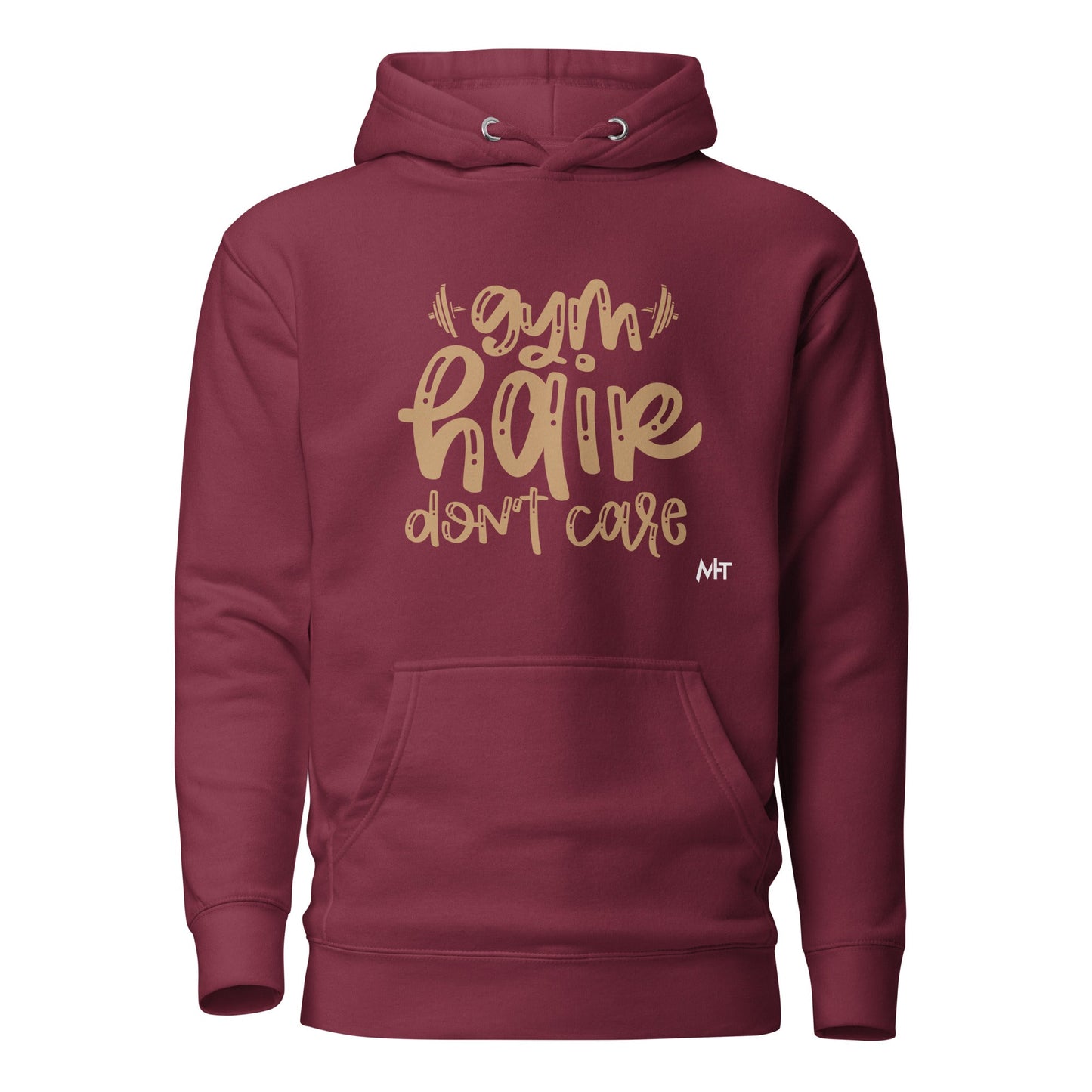 Gym Hair Don't Care - Unisex Hoodie by DarkByteGear