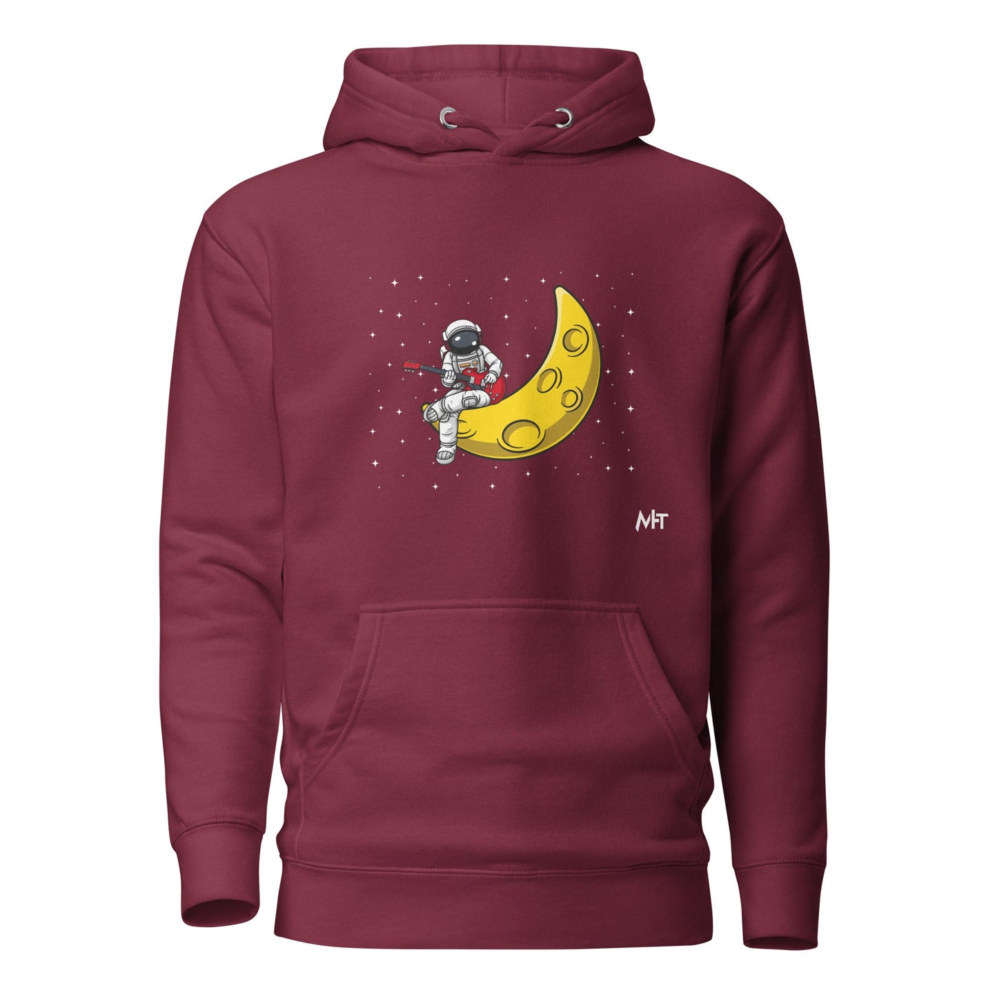 Astronaut Playing - Unisex Hoodie by DarkByteGear