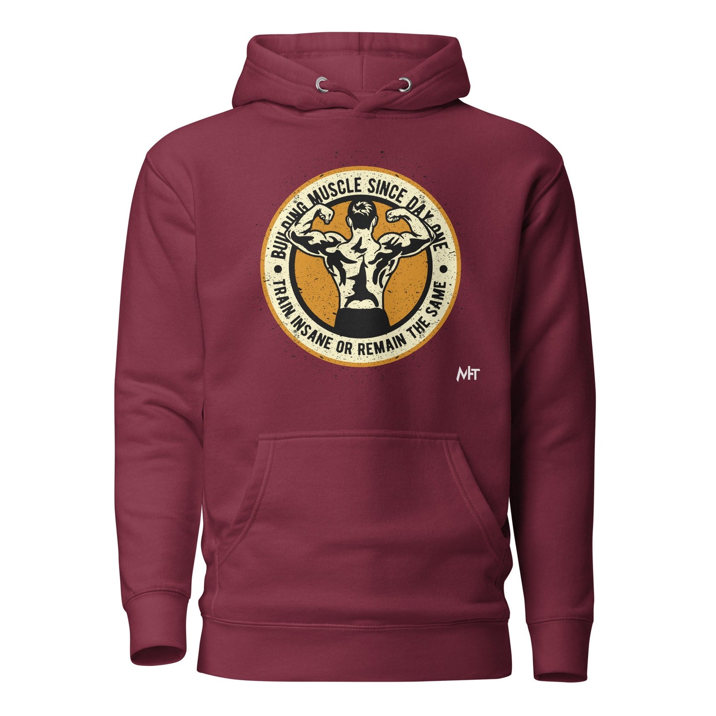 Building muscles since Day one - Unisex Hoodie by DarkByteGear