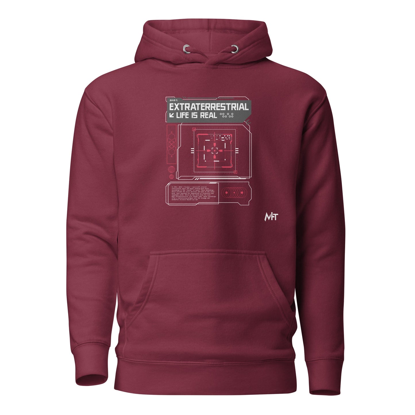Extraterrestrial life is real - Unisex Hoodie by DarkByteGear