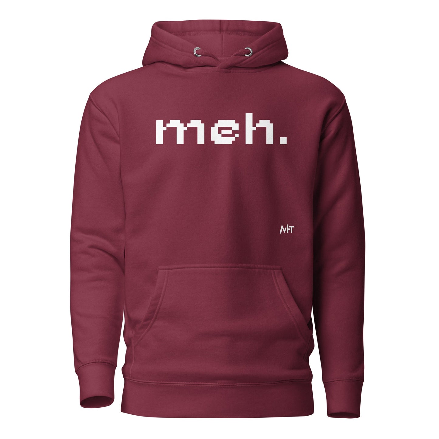 Meh - Unisex Hoodie by DarkByteGear