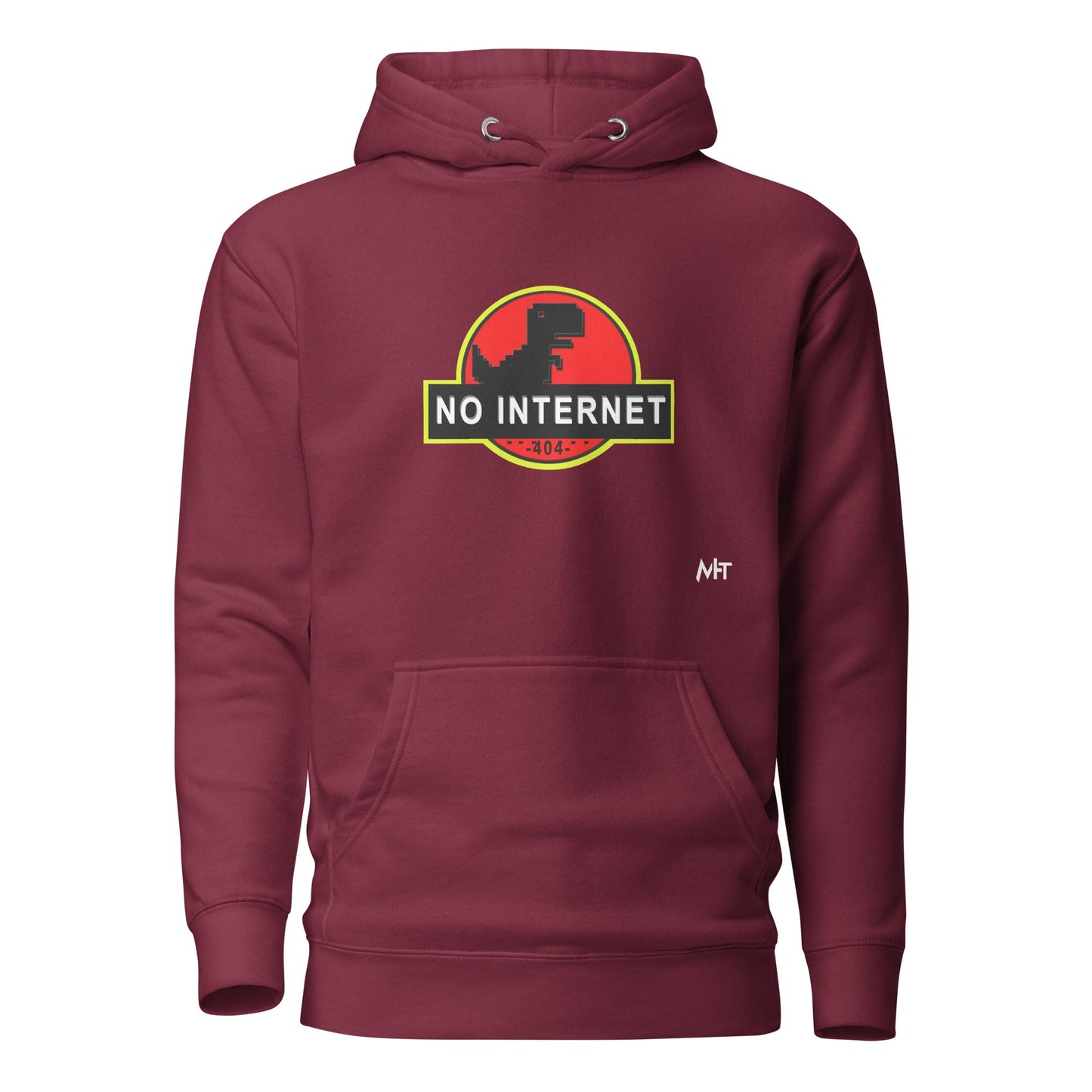 No internet 404 - Unisex Hoodie by DarkByteGear