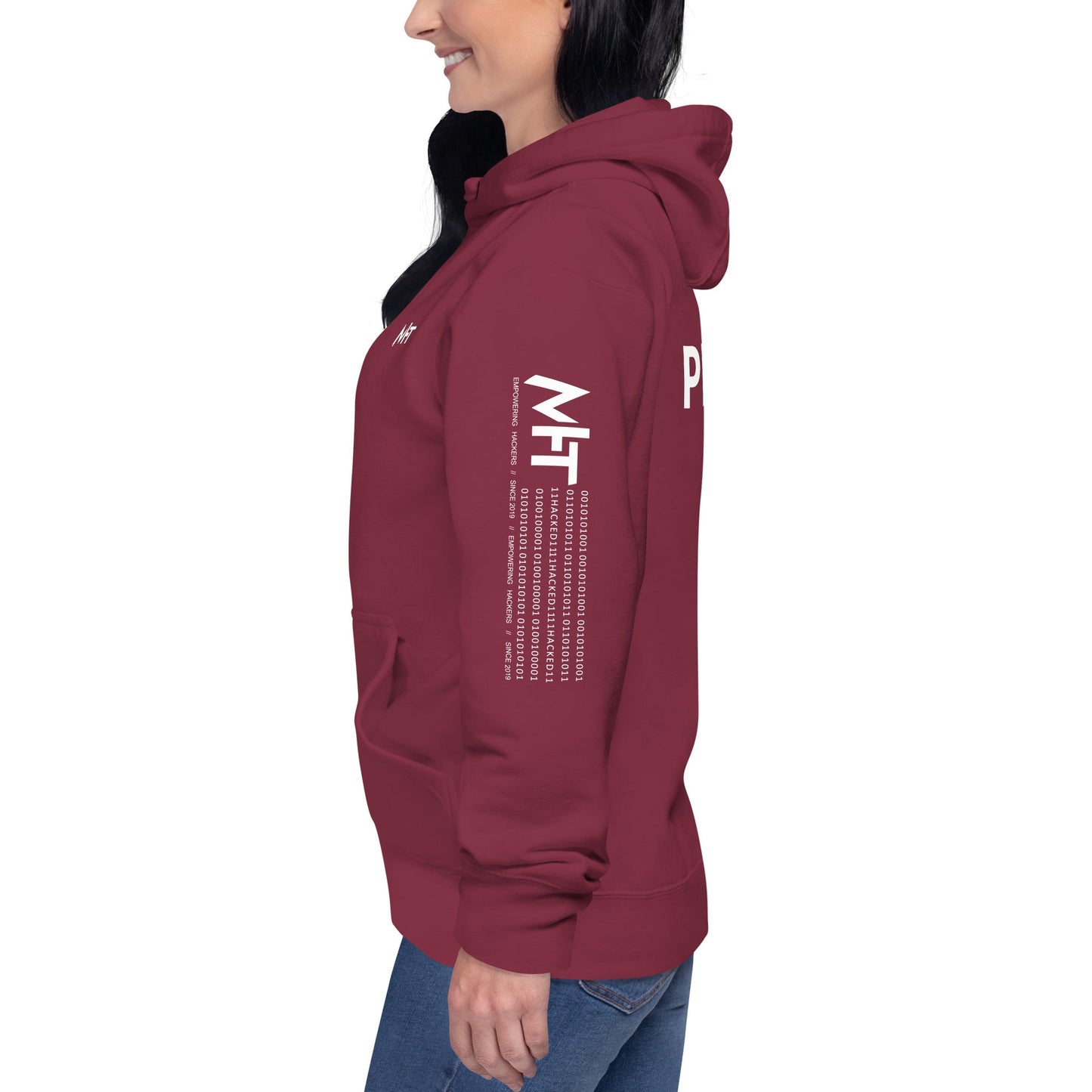 Plan B - Unisex Hoodie (Back Print) by DarkByteGear