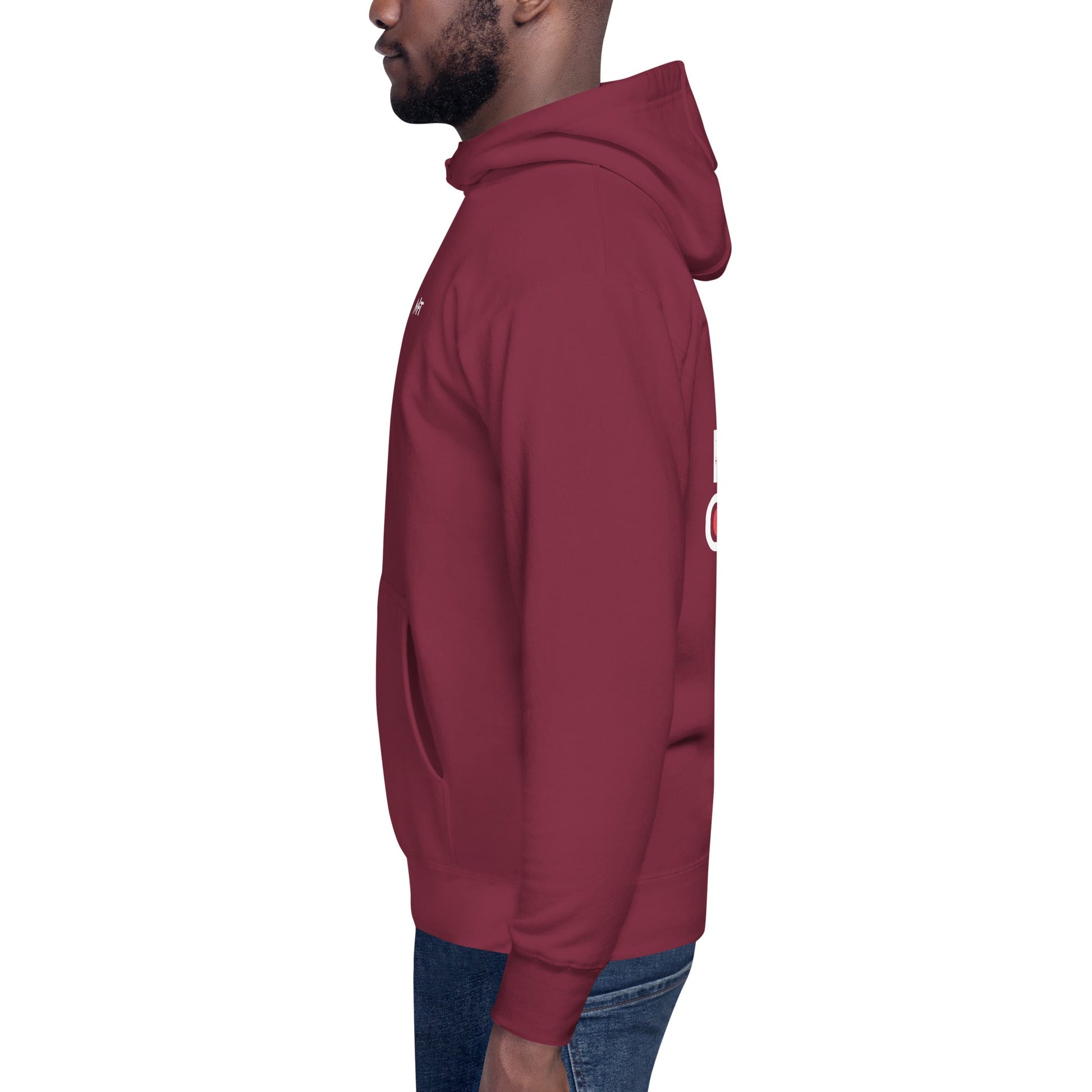 Installing Muscles Please Wait.... - Unisex Hoodie ( Back Print ) by DarkByteGear