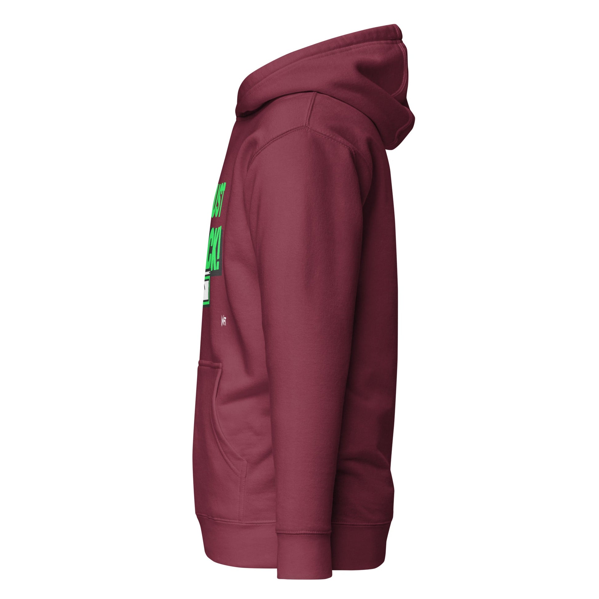 Just Hack (Green text) - Unisex Hoodie by DarkByteGear