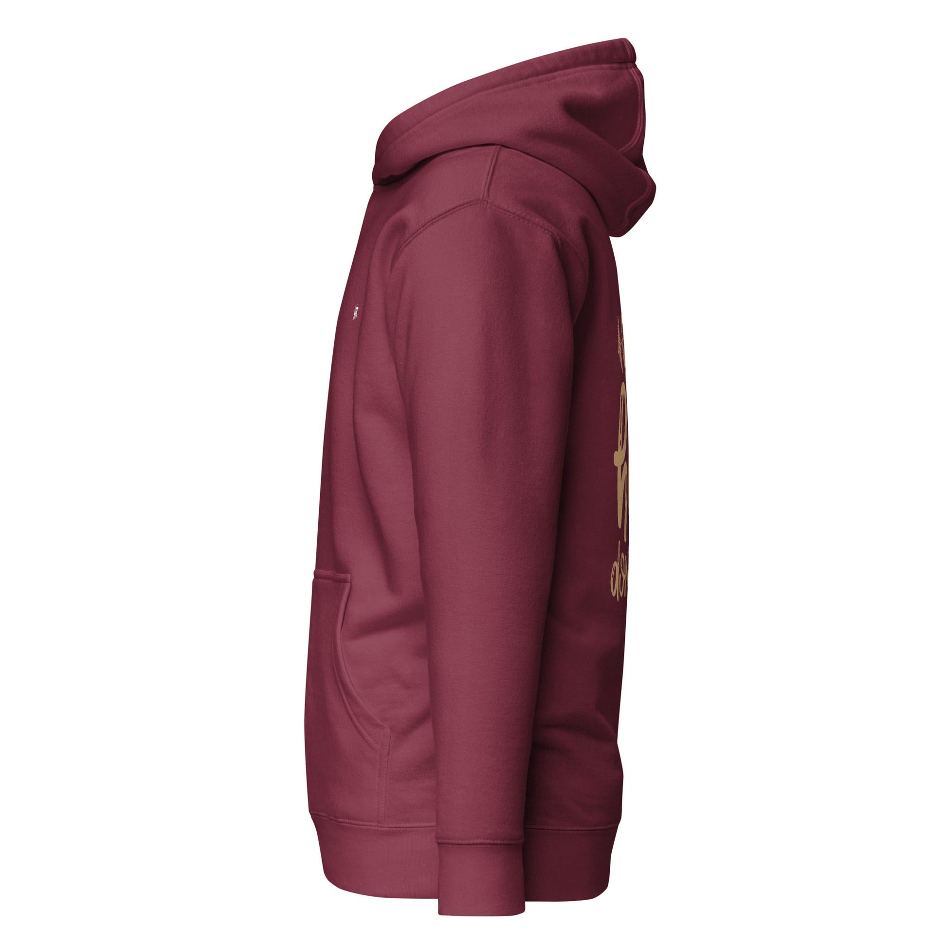 Gym Hair Don't Care - Unisex Hoodie ( Back Print ) by DarkByteGear