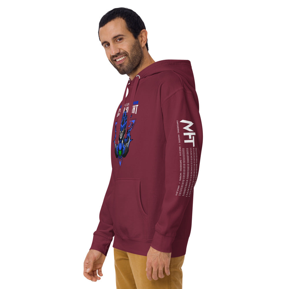 Cyberware Cyber knight - Unisex Hoodie by DarkByteGear