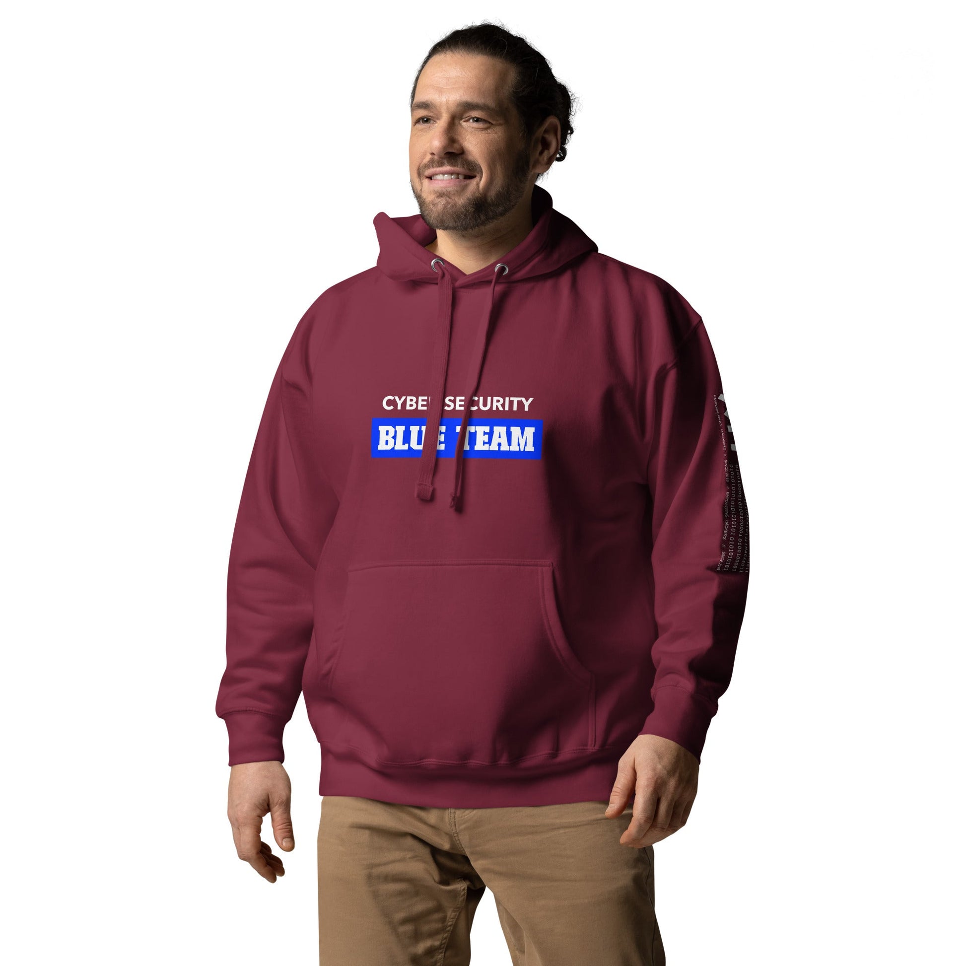 Cyber Security Blue Team V10 - Unisex Hoodie by DarkByteGear