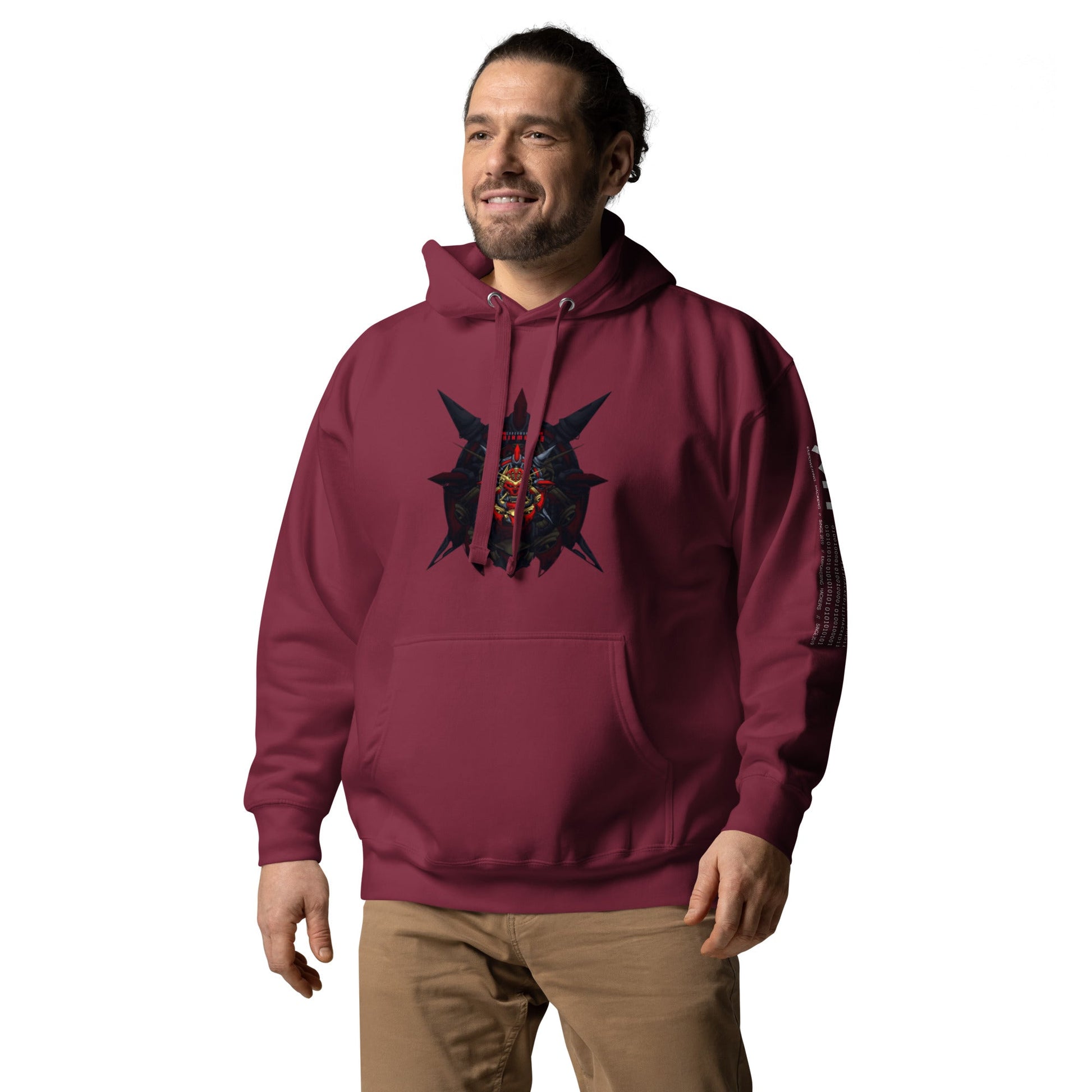 Cyberware Ronin Mecha - Unisex Hoodie by DarkByteGear