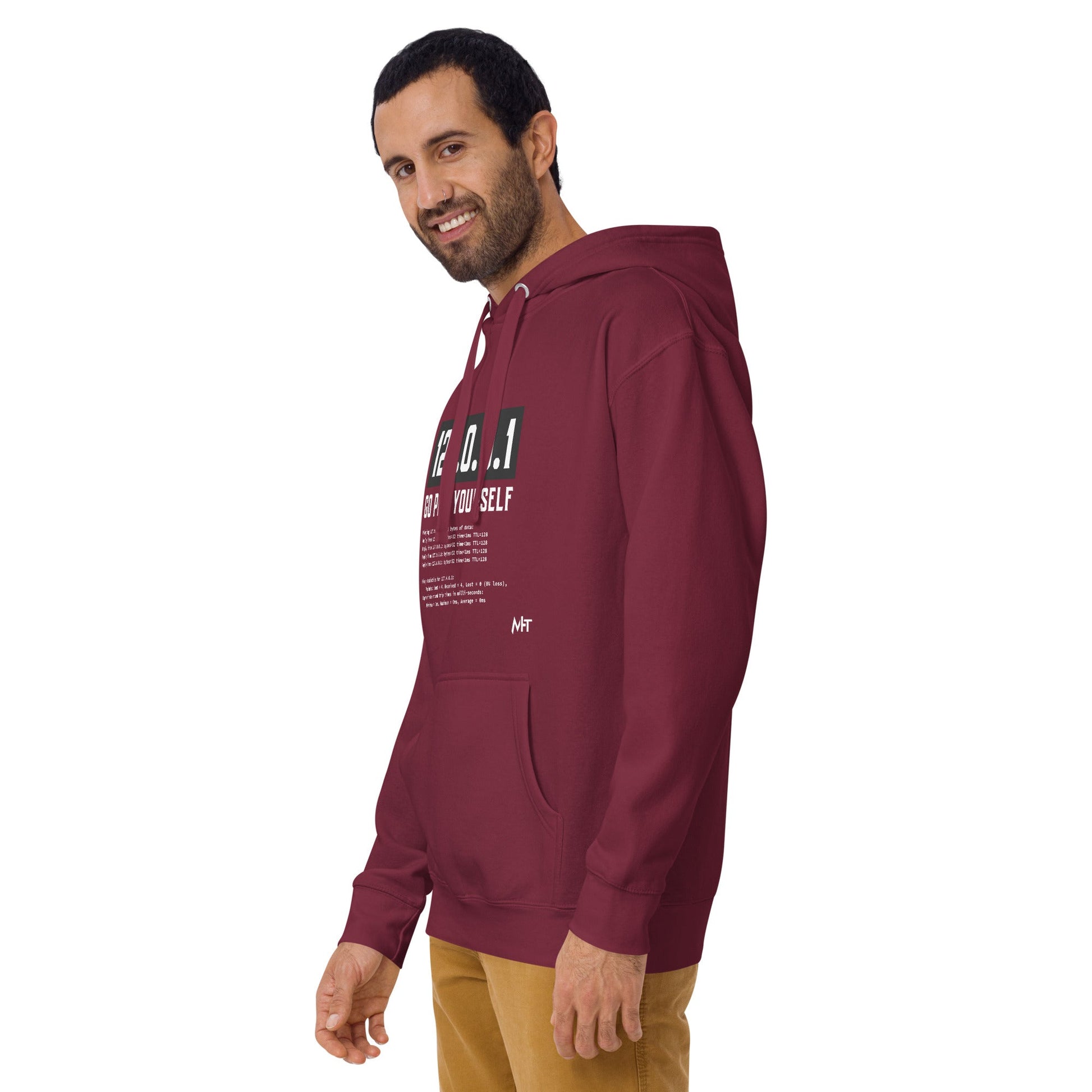 Go ping yourself - Unisex Hoodie by DarkByteGear