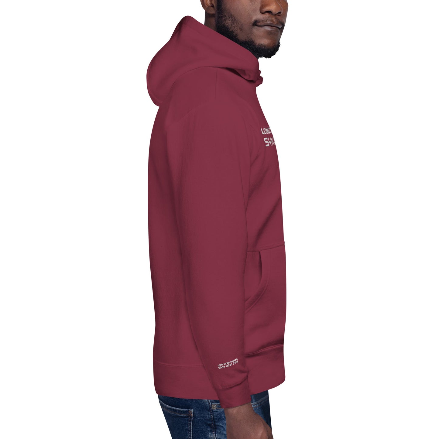 Long story short - Syn Ack Fin - Unisex Hoodie (Embroidery) by DarkByteGear