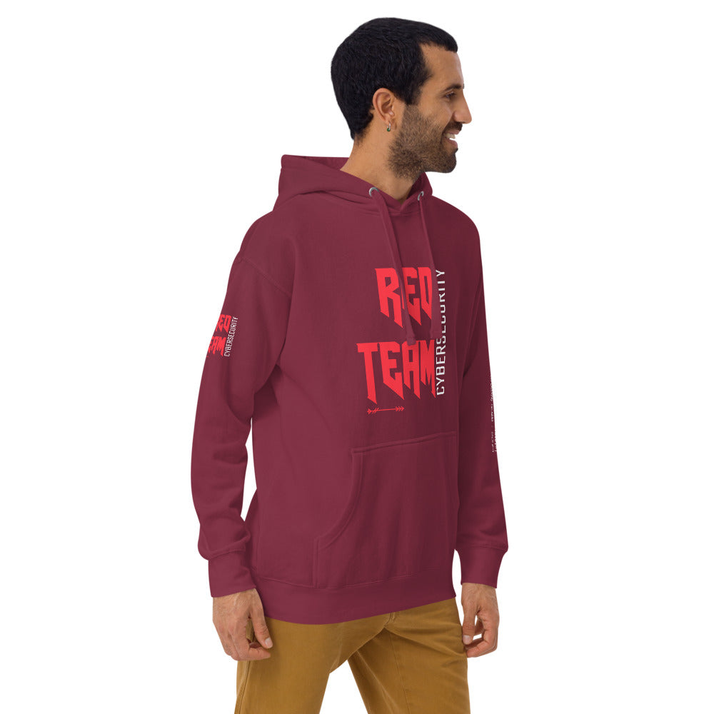 Cyber Security Red Team V9 - Unisex Hoodie by DarkByteGear
