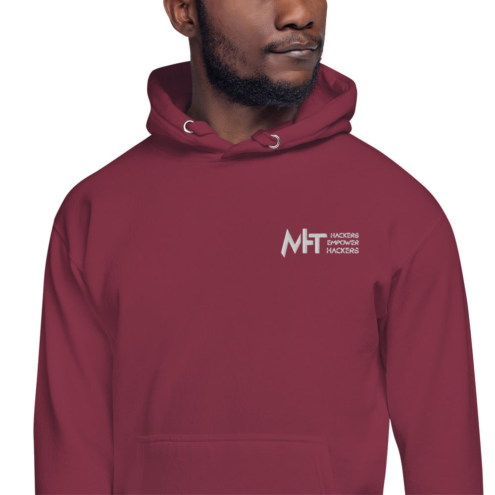MHT - Unisex Hoodie (embroidery) by DarkByteGear