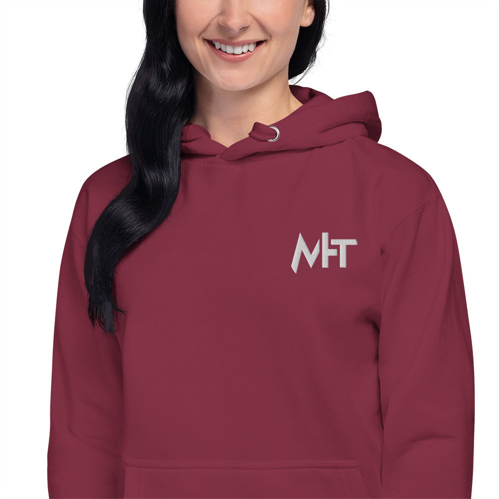 MyHackerTech - Unisex Hoodie (embroidery) by DarkByteGear