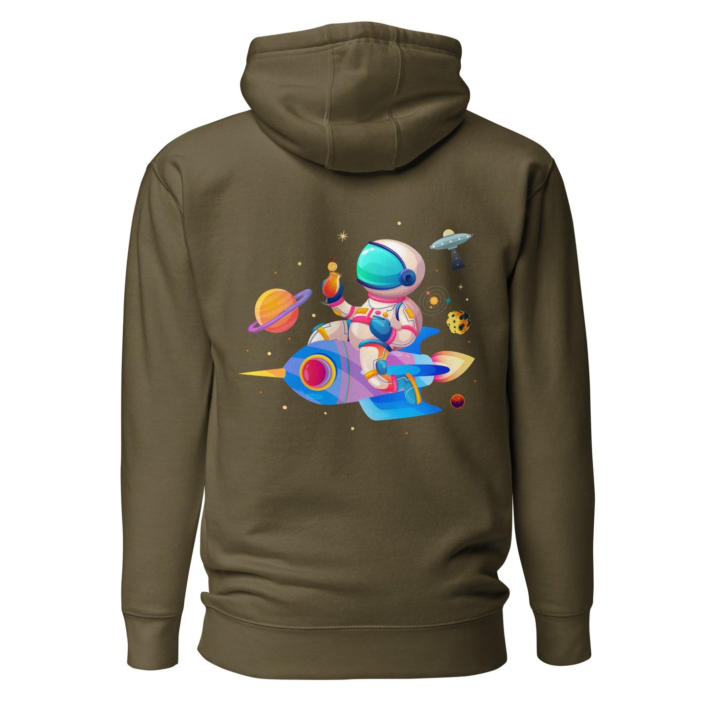 Explore - Unisex Hoodie ( Back Print ) by DarkByteGear