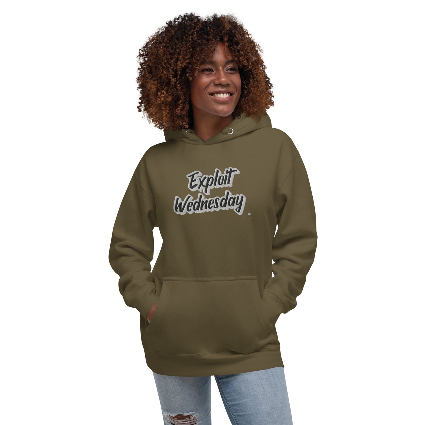 Exploit Wednesday - Unisex Hoodie (embroidered) by DarkByteGear