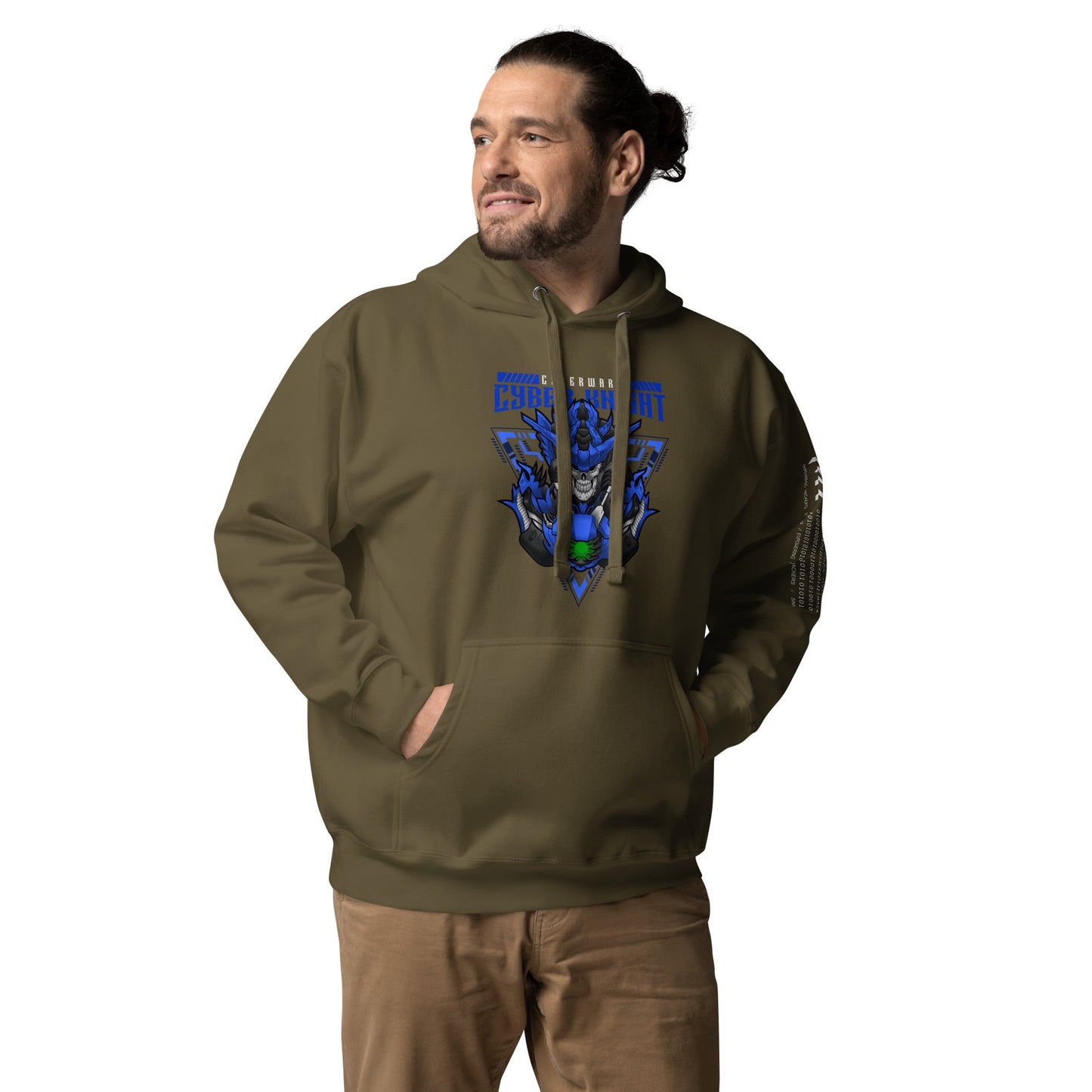 CyberWare Cyber knight - Unisex Hoodie by DarkByteGear
