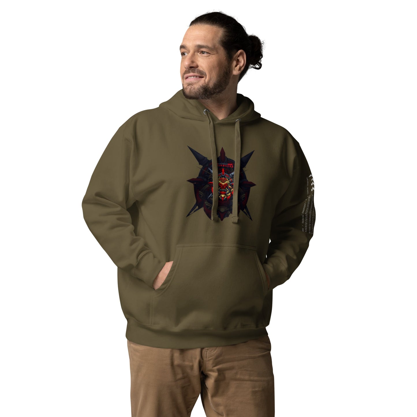 Cyberware Ronin Mecha - Unisex Hoodie by DarkByteGear