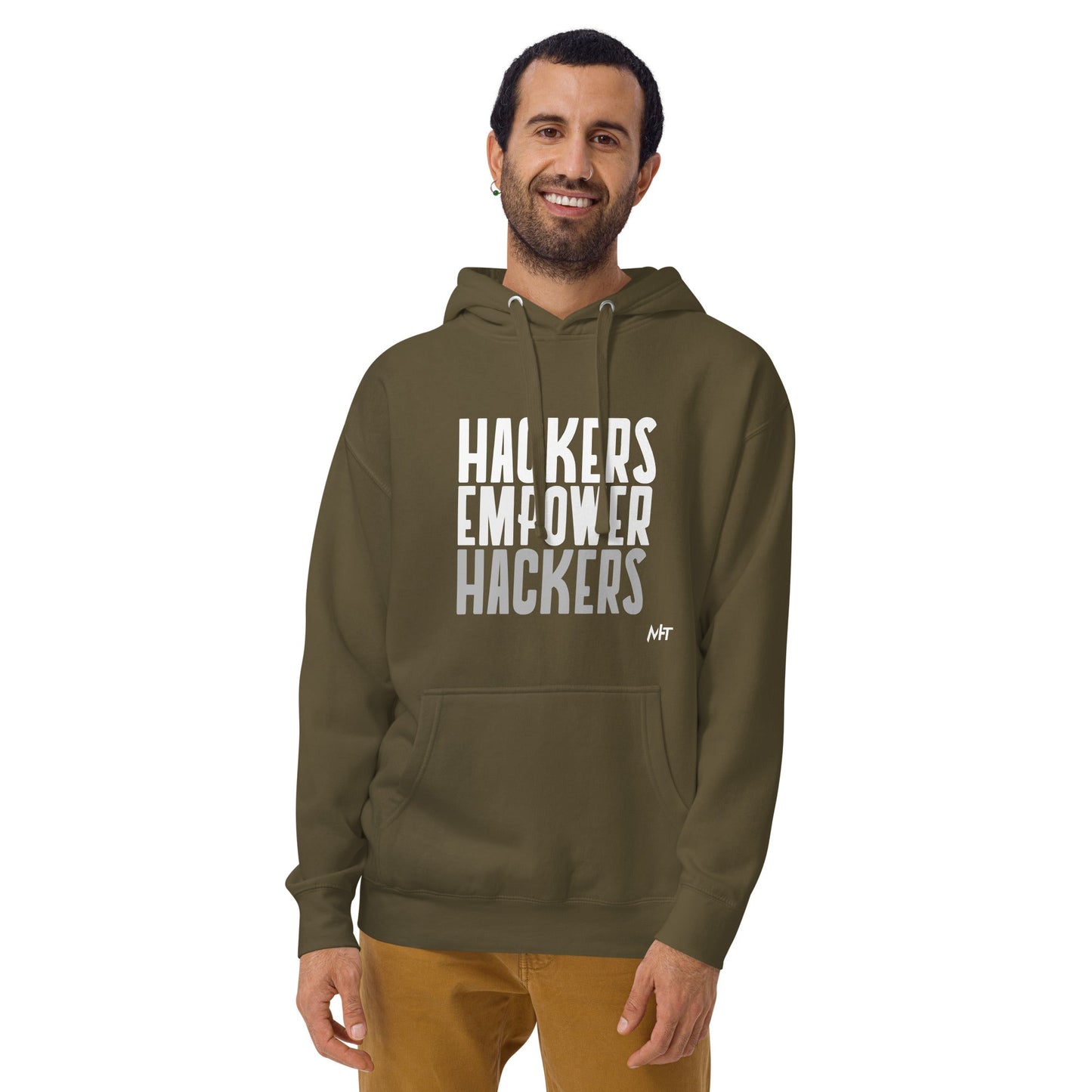 Hackers Empower Hackers - Unisex Hoodie by DarkByteGear