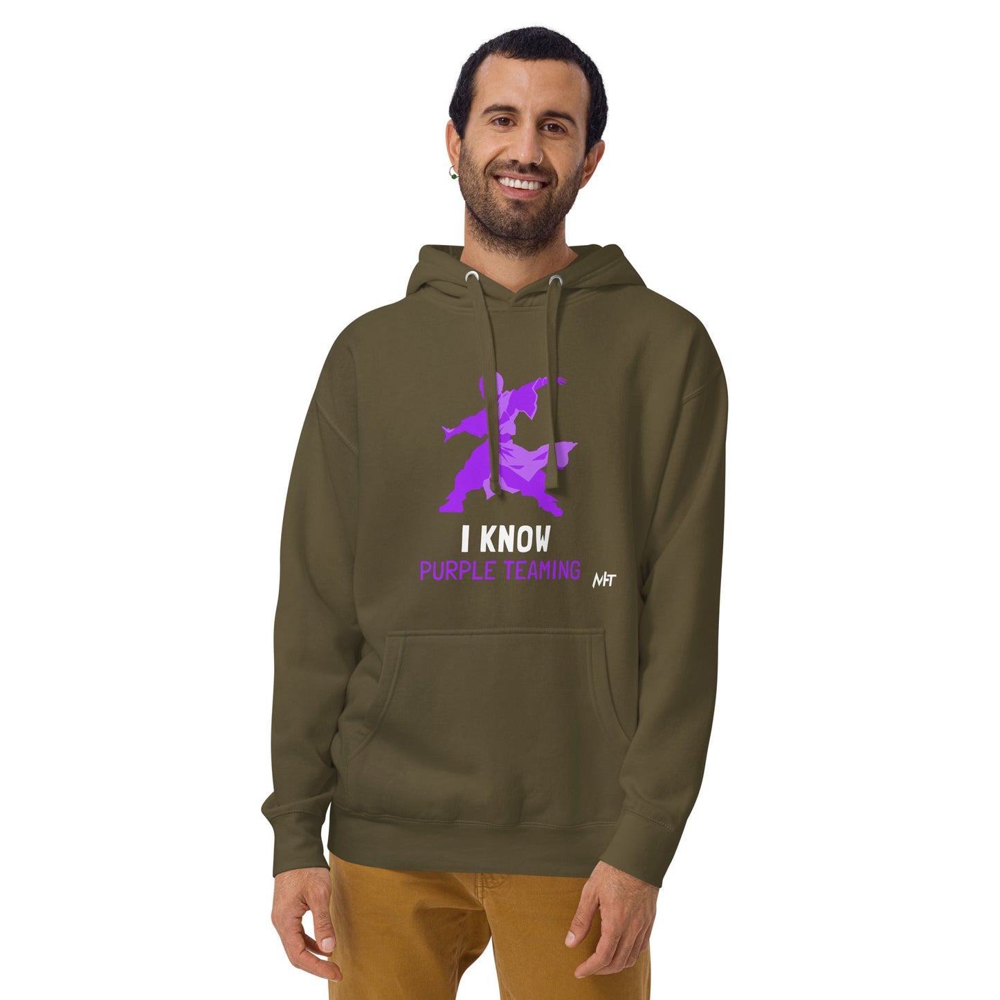 I Know Purple Teaming - Unisex Hoodie by DarkByteGear