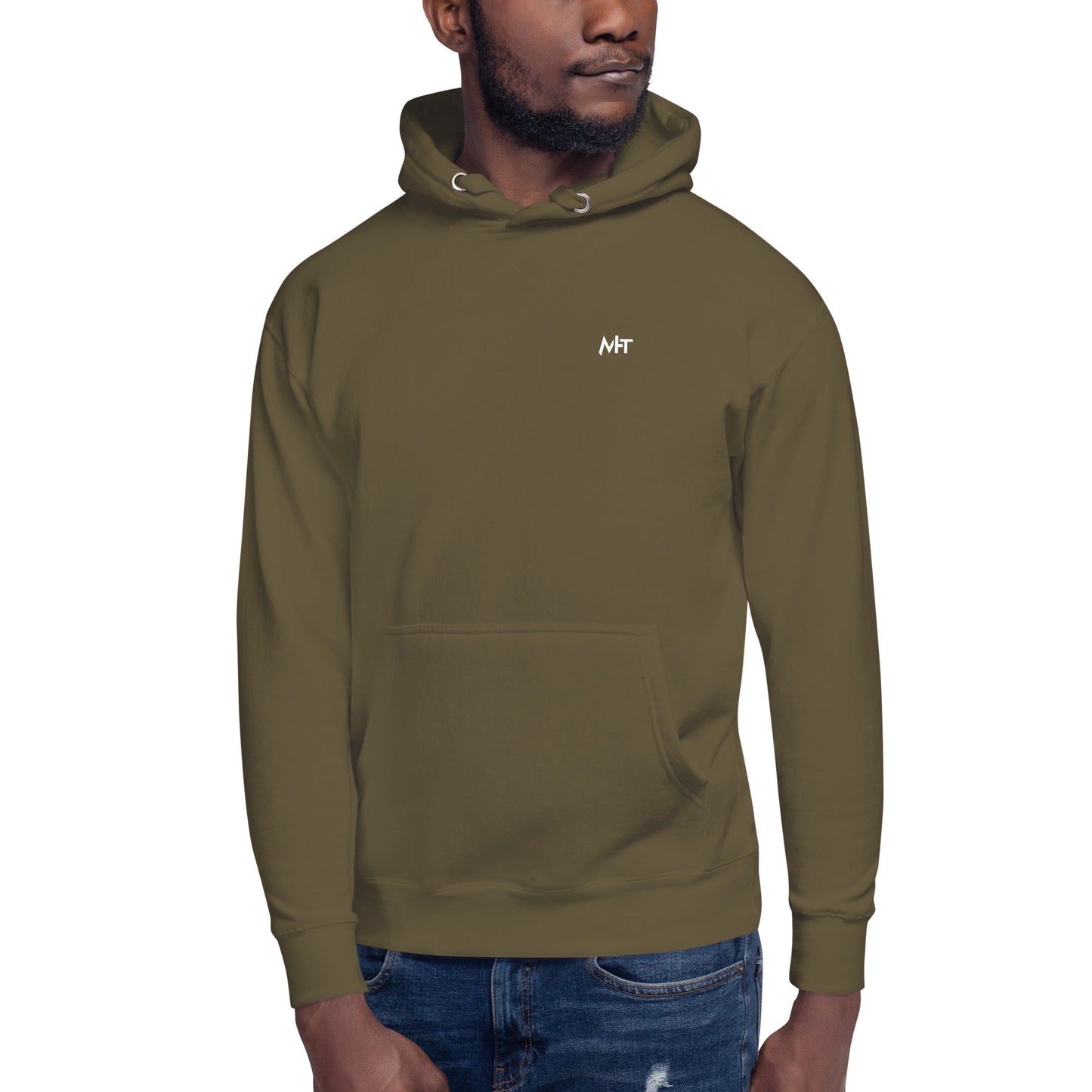 Hacking the apocalypse - Unisex Hoodie ( Back Print ) by DarkByteGear